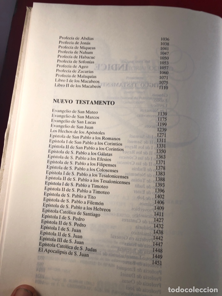 Libros de segunda mano: La sagrada biblia - Foto 6