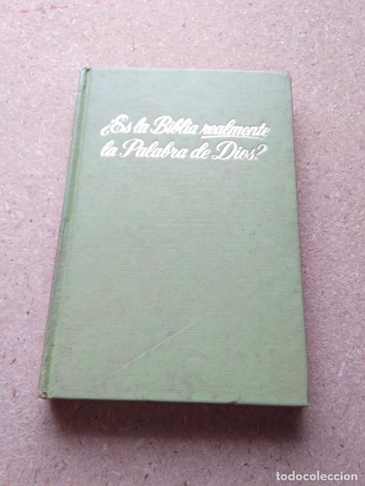 Libros de segunda mano: &iquest;ES LA BIBLIA REALMENTE LA PALABRA DE DIOS? - Foto 1