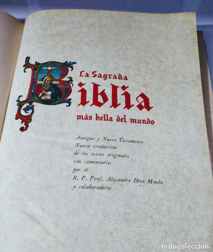 Libros de segunda mano: LA SAGRADA BIBLIA Editorial CODEX 8 Tomos - Foto 3