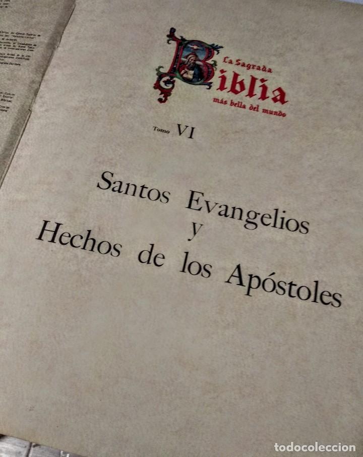 Libros de segunda mano: LA SAGRADA BIBLIA Editorial CODEX 8 Tomos - Foto 5