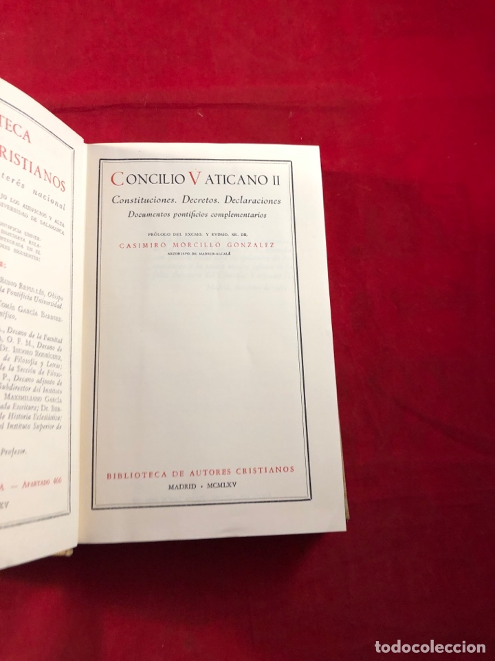 Libros de segunda mano: Concilio Vaticano II - Foto 1