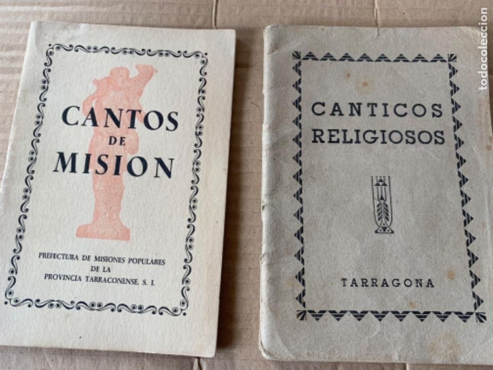 Libros de segunda mano: C&aacute;nticos religiosos, cantos de misi&oacute;n - Foto 1