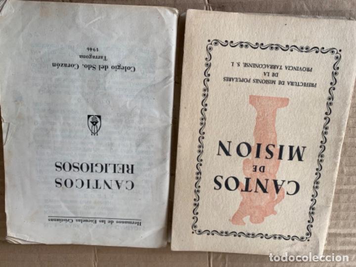 Libros de segunda mano: C&aacute;nticos religiosos, cantos de misi&oacute;n - Foto 3