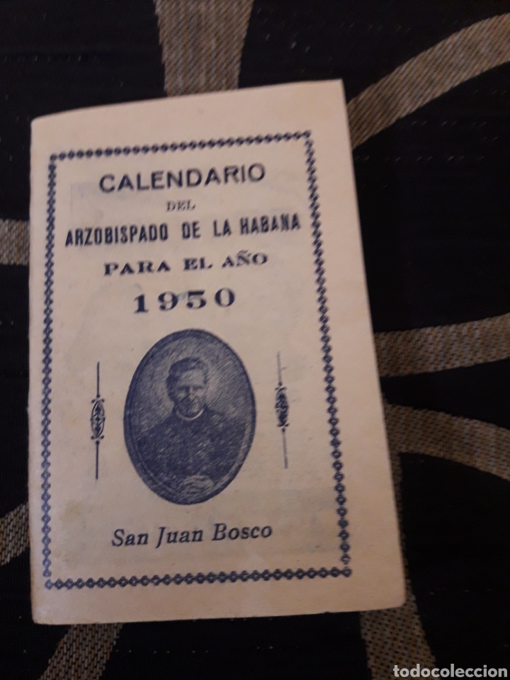 Libros de segunda mano: Calendario del Arzobispado de la Habana de 1950