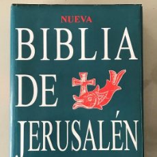 Libros de segunda mano: NUEVA BIBLIA DE JERUSALÉN. REVISADA Y AUMENTADA. DESCLÉE DE ROUWER.. Lote 403356769