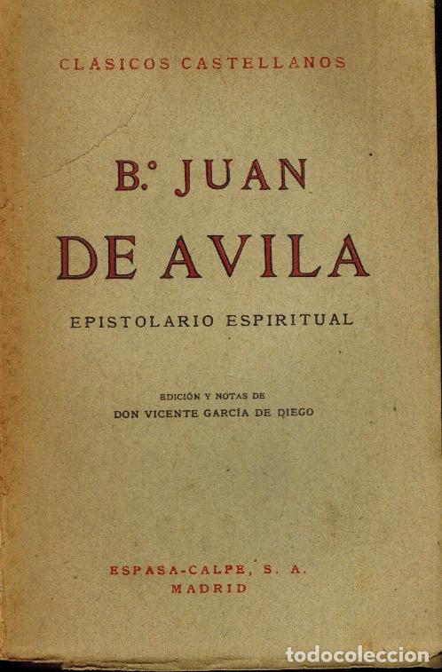 Libros de segunda mano: EPISTOLARIO ESPIRITUAL - Foto 1