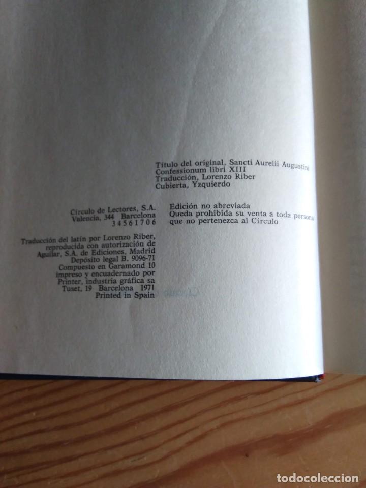 Libros de segunda mano: CONFESIONES. SAN AGUSTIN. 1971 - Foto 3