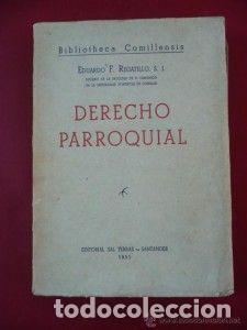 Libros de segunda mano: Derecho Parroquial - Foto 1