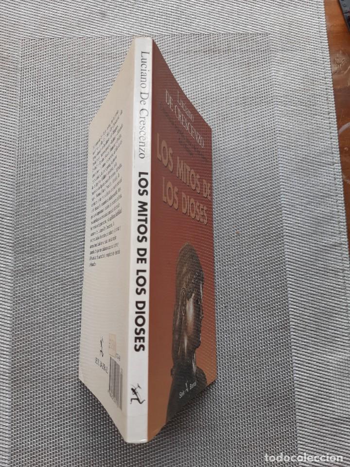 Libros de segunda mano: Los mitos de los dioses Luciano de Crescenzo - Foto 3