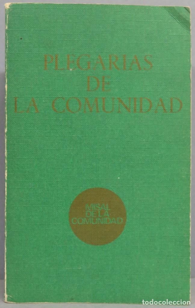 Libri di seconda mano: 1975.- PLEGARIAS DE LA COMUNIDAD