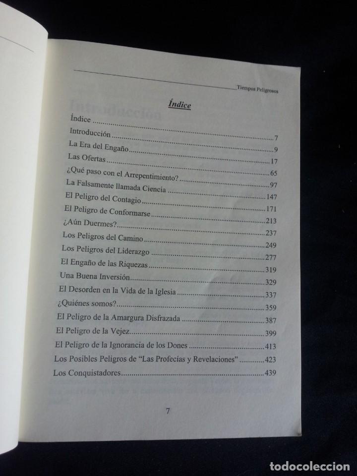 Libros de segunda mano: DANIEL DEL VECCHIO - TIEMPOS PELIGROSOS - 2005 - Foto 3