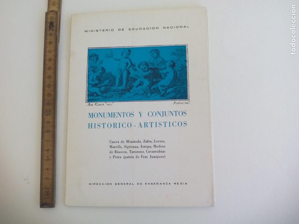 Libri di seconda mano: MONUMENTOS Y CONJUNTOS HISTORICO-ARTISTICOS CUEVA MINATEDA,ZAFRA,LERMA,MORELLA,SIG&Uuml;ENZA,ESTEPA,PETRA