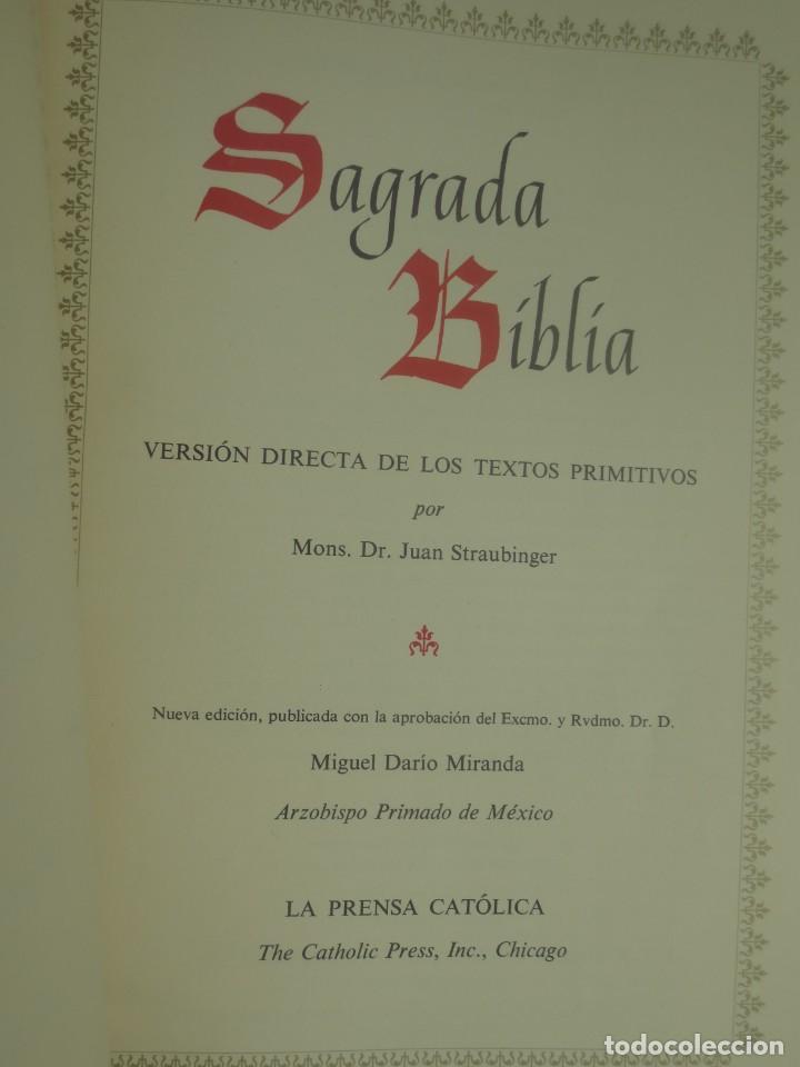 Libros de segunda mano: SAGRADA BIBLIA - Foto 3