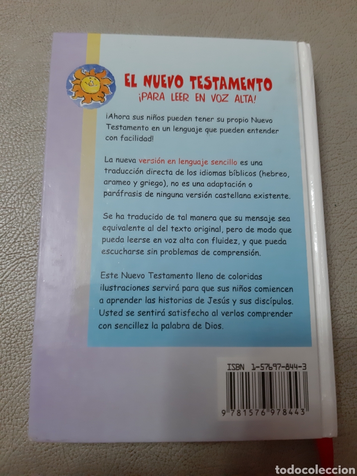 Libros de segunda mano: Libro Nuevo Testamento (Versi&oacute;n en Lenguaje Sencillo) - Foto 2