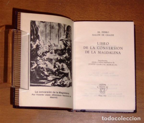 Libros de segunda mano: MAL&Oacute;N DE CHAIDE, Pedro. Libro de la conversi&oacute;n de la Magdalena (Crisol ; 162) - Foto 2