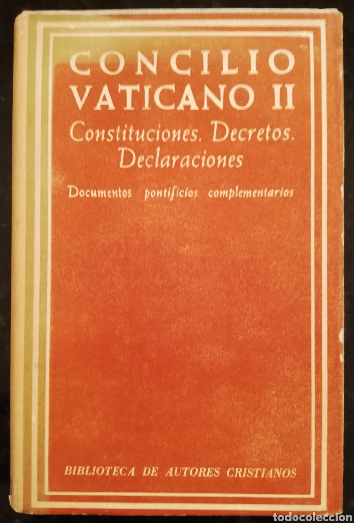 Concilio Vaticano Ii 1 Ed 1965 Ed B a c Vendido En Venta 