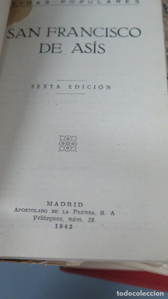 Libros de segunda mano: 1942.- SAN FRANCISCO DE ASIS - Foto 2