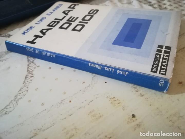 Libros de segunda mano: Hablar de Dios - Jos&eacute; Luis Illanes - Foto 9