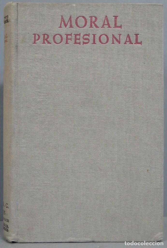 Libri di seconda mano: 1967.- MORAL PROFESIONAL. PEINADOR NAVARRO, C.M.F. B.A.C