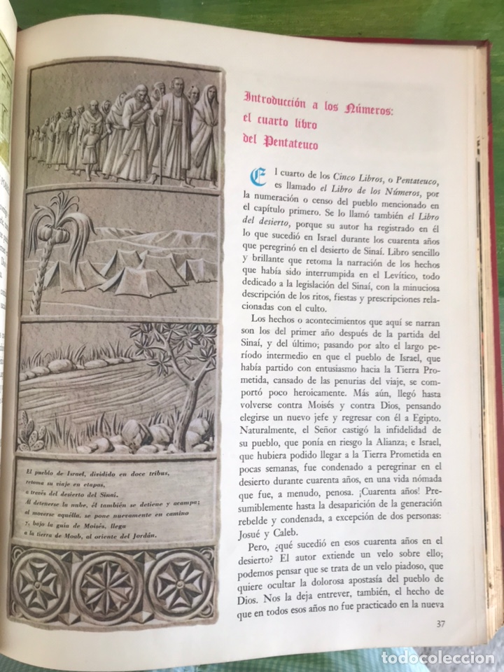 Libros de segunda mano: Sagrada Biblia. 2 tomos. Editorial Codex. - Foto 2