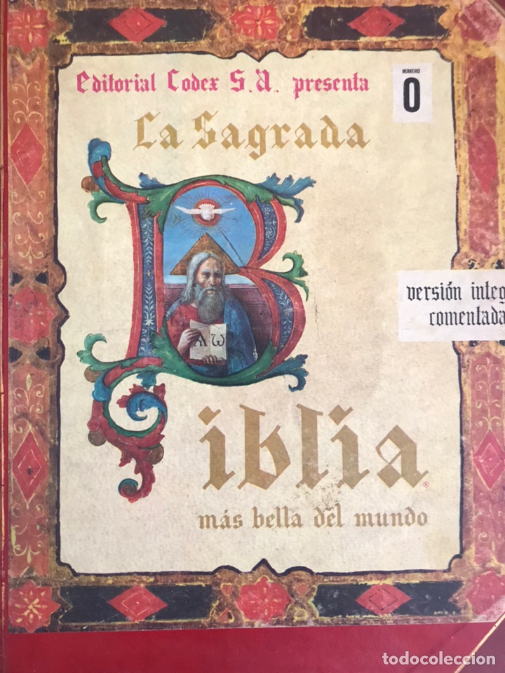 Libros de segunda mano: Sagrada Biblia. 2 tomos. Editorial Codex. - Foto 1