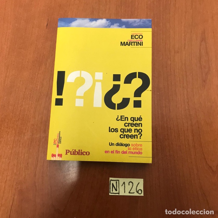 Libros de segunda mano: &iquest;En Que Creen Los Que no Creen? - Foto 1