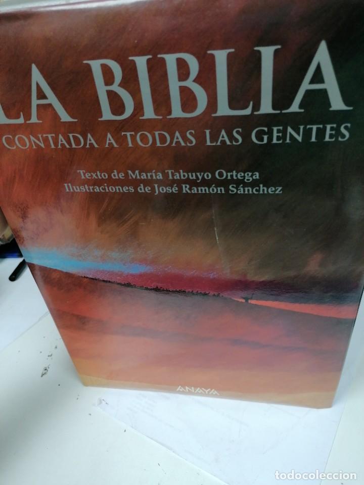 Gebrauchte B&uuml;cher: La Biblia contada a todas las gentes. Te to Maria Tabuyo Ortega. Ilustraciones Jos&eacute; Ram&oacute;n Sanchez