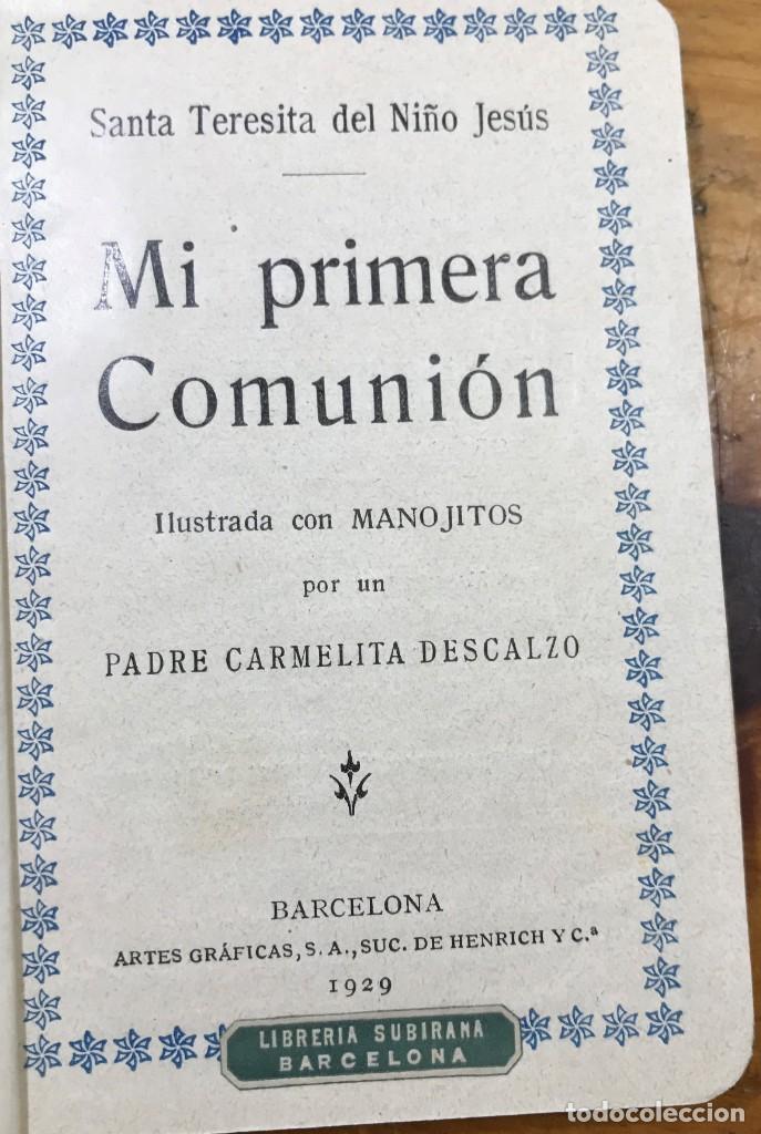 Libros de segunda mano: Libro de mi primera comunion - Foto 2