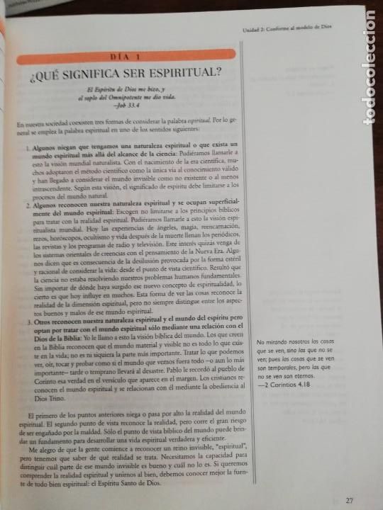 Libros de segunda mano: LA VIDA EN EL ESP&Iacute;RITU. ROBERTSON MCQUILKIN - Foto 5