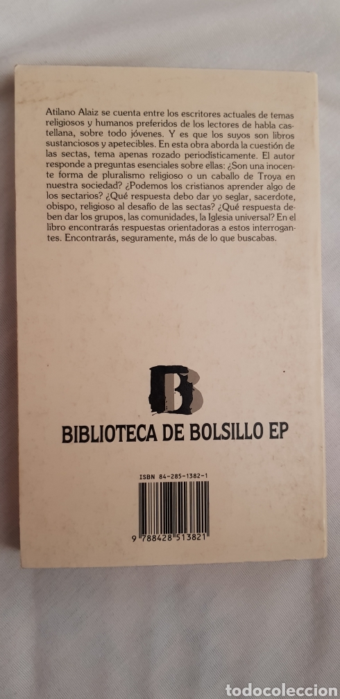 Libros de segunda mano: Libro LAS SECTAS Y LOS CRISTIANOS. Ediciones Paulinas - Foto 2