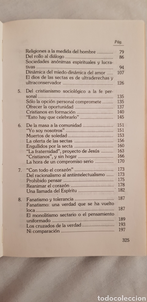 Libros de segunda mano: Libro LAS SECTAS Y LOS CRISTIANOS. Ediciones Paulinas - Foto 6