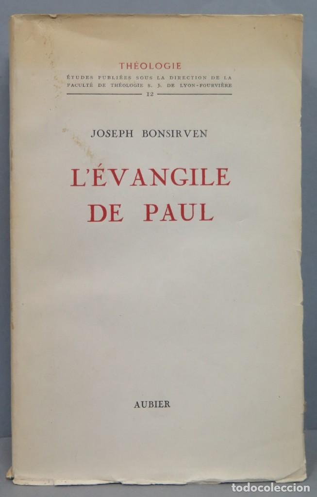 Gebrauchte B&uuml;cher: L&acute;EVANGILE DE PAUL. JOSEPH BONSIVERN