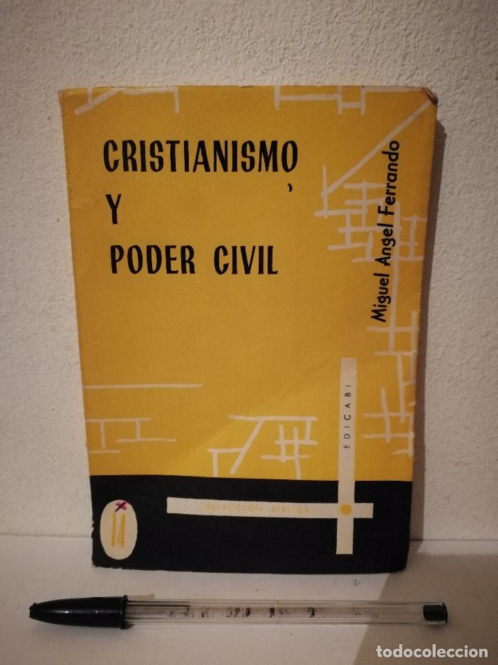 Libros de segunda mano: LIBRO - CRISTIANISMO Y PODER CIVIL - RELIGION - ED. EDICABI - Foto 1
