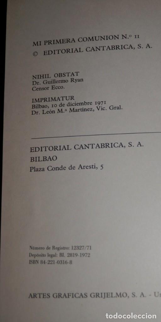 Libros de segunda mano: LIBRO MI PRIMERA COMUNI&Oacute;N - 1972 - Foto 3