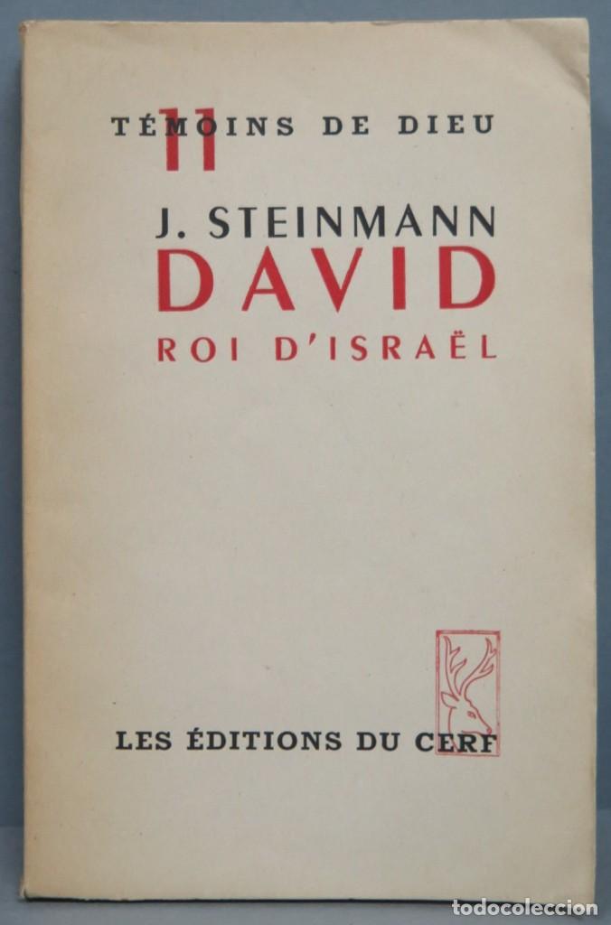 Libros de segunda mano: DAVID. STEINMANN. CERF - Foto 1
