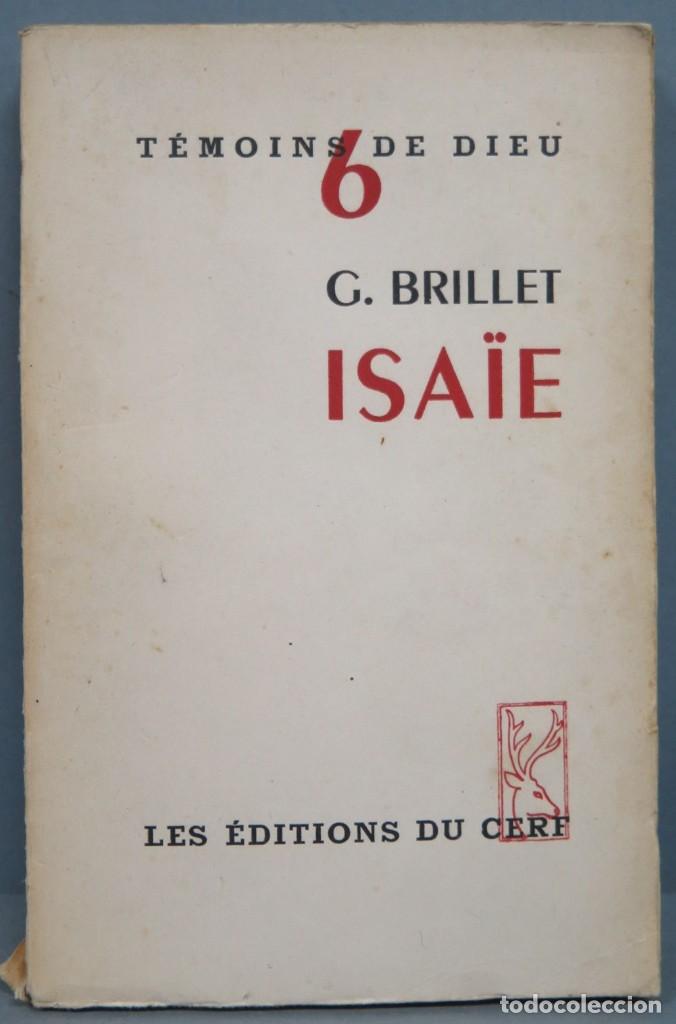 Libros de segunda mano: ISAIE. BRILLET. CERF - Foto 1