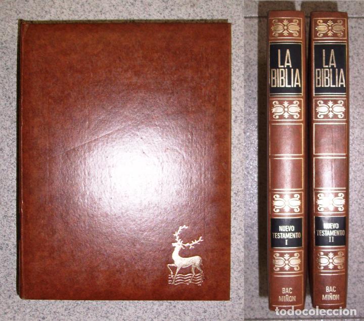 Libros de segunda mano: LA RESPUESTA EST&Aacute; EN... LA BIBLIA. Nuevo Testamento (2 vol.) / Texto b&iacute;blico, N&aacute;car-Colunga ; versi&oacute;