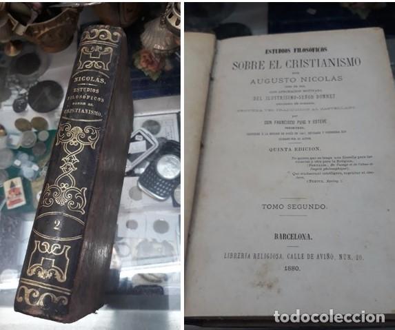 Second hand books: ESTUDIOS FILOSOFICOS CRISTIANISMO