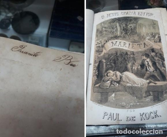 Libros de segunda mano: MARIETA. PAUL DE KOCK. - Foto 2