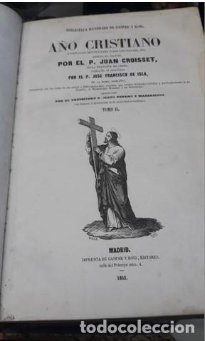 Libros de segunda mano: A&Ntilde;O CRISTIANO. 1852. - Foto 2