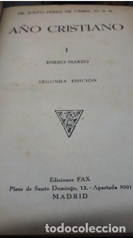Libros de segunda mano: A&Ntilde;O CRISTIANO. - Foto 2