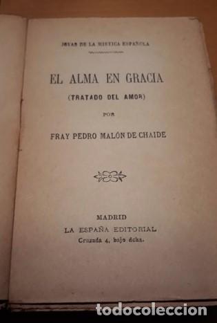 Libros de segunda mano: EL ALMA EN GRACIA. - Foto 2