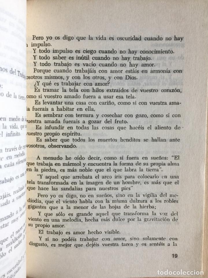 Libros de segunda mano: El profeta - Khalil Gibran - Foto 4