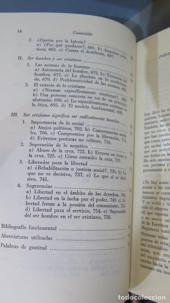 Libros de segunda mano: SER CRISTIANO. HANS K&Uuml;NG - Foto 8