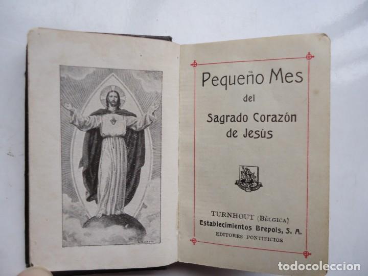 Libros de segunda mano: PEQUE&Ntilde;O LIBRO RELIGIOSO EN PIEL - Foto 2