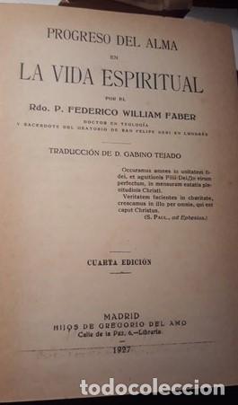 Libros de segunda mano: LA VIDA ESPIRITUAL. - Foto 4