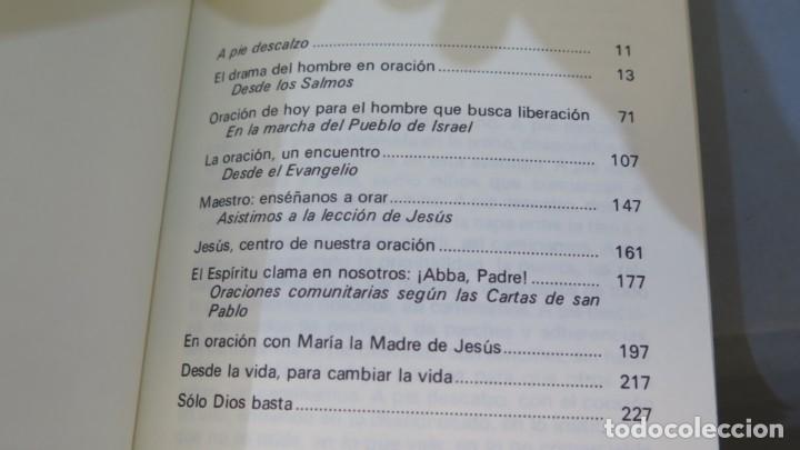 Libros de segunda mano: ORAR A PIE DESCALZO. MAZARIEGOS. BOTANA - Foto 2