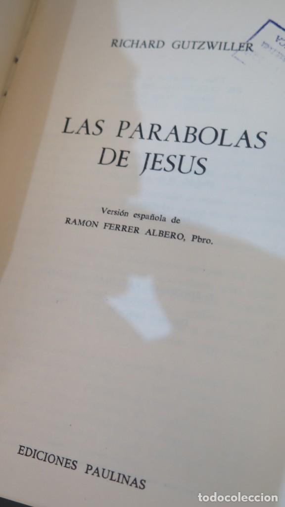 Libros de segunda mano: LAS PARABOLAS DE JESUS. RICHARD GUTZWILLER - Foto 2