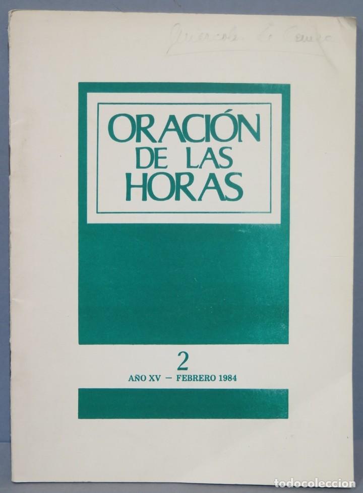 Libri di seconda mano: ORACION DE LAS HORAS