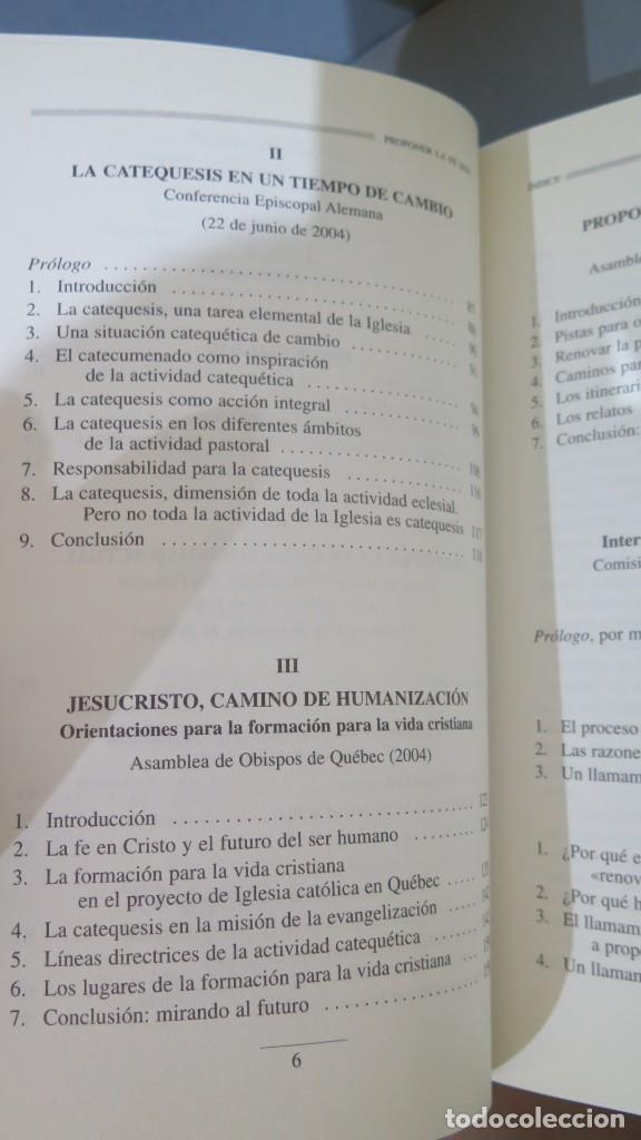 Libros de segunda mano: PROPONER LA FE HOY. VV.AA - Foto 3